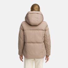Navahoo Flüsterfee Damen Winter Jacke  Taupe Grey-Größe S - Gr. 36