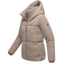 Navahoo Flüsterfee Damen Winter Jacke  Taupe Grey-Größe S - Gr. 36