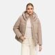 Navahoo Flüsterfee Damen Winter Jacke  Taupe Grey-Größe S - Gr. 36