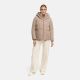 Navahoo Flüsterfee Damen Winter Jacke  Taupe Grey-Größe S - Gr. 36