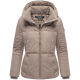 Navahoo Flüsterfee Damen Winter Jacke  Taupe Grey-Größe S - Gr. 36