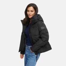 Navahoo Frostherz Damen Winter Steppjacke  Schwarz Größe XS - Gr. 34