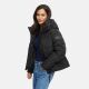Navahoo Frostherz Damen Winter Steppjacke  Schwarz Größe XS - Gr. 34