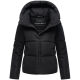 Navahoo Frostherz Damen Winter Steppjacke  Schwarz Größe XS - Gr. 34