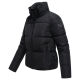 Navahoo Frostherz Damen Winter Steppjacke  Schwarz Größe XS - Gr. 34