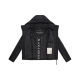 Navahoo Frostherz Damen Winter Steppjacke  Schwarz Größe XS - Gr. 34