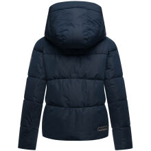 Navahoo Frostherz Damen Winter Steppjacke  Navy Größe XS - Gr. 34