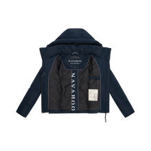 Navahoo Frostherz Damen Winter Steppjacke  Navy Größe XS - Gr. 34