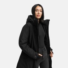 Navahoo Frostkuss Damen Winter Parka Jacke  Schwarz-Größe S - Gr. 36