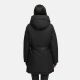 Navahoo Frostkuss Damen Winter Parka Jacke  Schwarz-Größe S - Gr. 36
