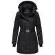Navahoo Frostkuss Damen Winter Parka Jacke  Schwarz-Größe S - Gr. 36