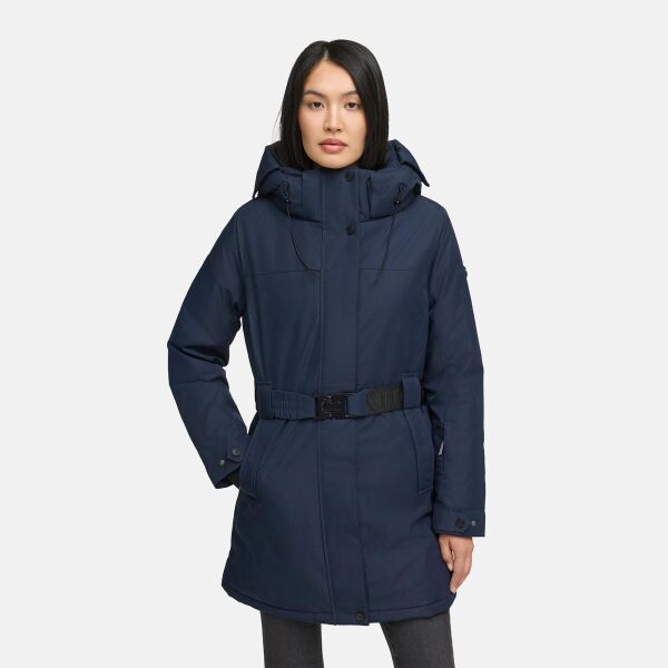Navahoo Frostkuss Damen Winter Parka Jacke  Navy-Größe S - Gr. 36