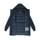 Navahoo Frostkuss Damen Winter Parka Jacke  Navy-Größe S - Gr. 36