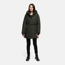 Navahoo Frostkuss Damen Winter Parka Jacke  Dark Olive-Größe S - Gr. 36