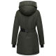 Navahoo Frostkuss Damen Winter Parka Jacke  Dark Olive-Größe S - Gr. 36