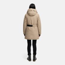 Navahoo Frostkuss Damen Winter Parka Jacke  Taupe Grey-Größe S - Gr. 36