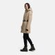 Navahoo Frostkuss Damen Winter Parka Jacke  Taupe Grey-Größe S - Gr. 36