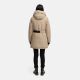 Navahoo Frostkuss Damen Winter Parka Jacke  Taupe Grey-Größe S - Gr. 36