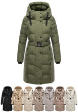 Navahoo Funkelteddy Damen Winter Steppmantel Parka