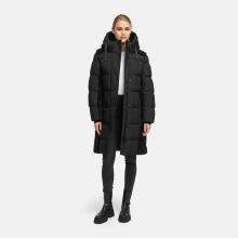 Navahoo Funkelteddy Damen Winter Steppmantel Parka  Schwarz-Größe XS - Gr. 34