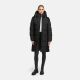 Navahoo Funkelteddy Damen Winter Steppmantel Parka  Schwarz-Größe XS - Gr. 34
