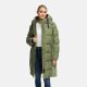 Navahoo Funkelteddy Damen Winter Steppmantel Parka  Olive Leaf-Größe XS - Gr. 34
