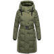 Navahoo Funkelteddy Damen Winter Steppmantel Parka  Olive Leaf-Größe XS - Gr. 34