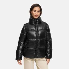 Marikoo Hazalee Damen Winter Herbst Stepp Jacke  Schwarz Größe XL - Gr. 42