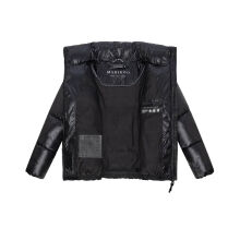 Marikoo Hazalee Damen Winter Herbst Stepp Jacke  Schwarz Größe XXL - Gr. 44