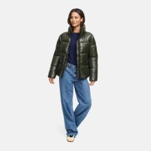 Marikoo Hazalee Damen Winter Herbst Stepp Jacke  Dark Olive Größe S - Gr. 36