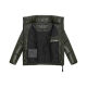 Marikoo Hazalee Damen Winter Herbst Stepp Jacke  Dark Olive Größe XL - Gr. 42