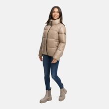 Marikoo Hazalee Damen Winter Herbst Stepp Jacke  Taupe Grey Größe L - Gr. 40
