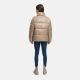 Marikoo Hazalee Damen Winter Herbst Stepp Jacke  Taupe Grey Größe L - Gr. 40
