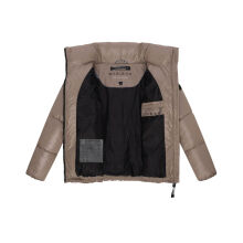 Marikoo Hazalee Damen Winter Herbst Stepp Jacke  Taupe Grey Größe XL - Gr. 42