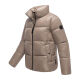 Marikoo Hazalee Damen Winter Herbst Stepp Jacke  Taupe Grey Größe XL - Gr. 42