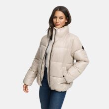 Marikoo Hazalee Damen Winter Herbst Stepp Jacke  Light Taupe Größe M - Gr. 38