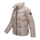 Marikoo Hazalee Damen Winter Herbst Stepp Jacke  Light Taupe Größe L - Gr. 40