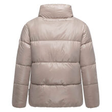 Marikoo Hazalee Damen Winter Herbst Stepp Jacke  Light Taupe Größe XL - Gr. 42