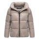 Marikoo Hazalee Damen Winter Herbst Stepp Jacke  Light Taupe Größe XL - Gr. 42