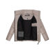 Marikoo Hazalee Damen Winter Herbst Stepp Jacke  Light Taupe Größe XXL - Gr. 44