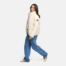 Marikoo Hazalee Damen Winter Herbst Stepp Jacke  Cream Größe L - Gr. 40