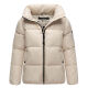 Marikoo Hazalee Damen Winter Herbst Stepp Jacke  Cream Größe XL - Gr. 42
