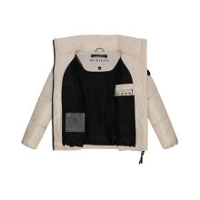 Marikoo Hazalee Damen Winter Herbst Stepp Jacke  Cream Größe XXXL - Gr. 46