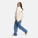 Marikoo Hazalee Damen Winter Herbst Stepp Jacke  Cream Größe XXXL - Gr. 46