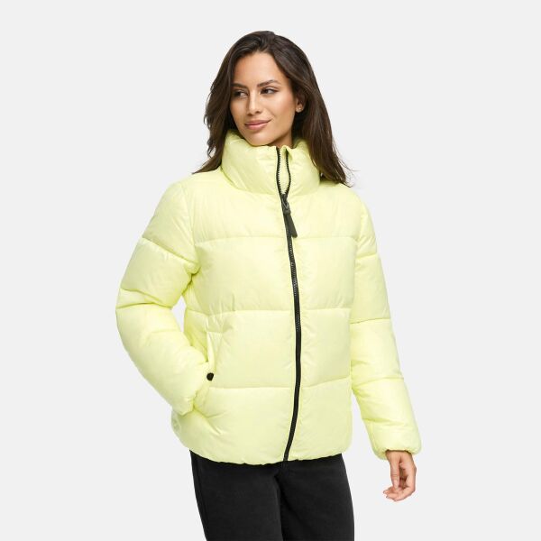 Marikoo Hazalee Damen Winter Herbst Stepp Jacke  Pastel Yellow Größe S - Gr. 36