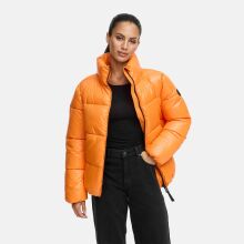 Marikoo Hazalee Damen Winter Herbst Stepp Jacke  Orange Größe XXXL - Gr. 46