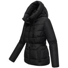 Marikoo Himee Damen Winter Herbst Steppjacke  Schwarz Größe XS - Gr. 34