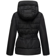 Marikoo Himee Damen Winter Herbst Steppjacke  Schwarz Größe S - Gr. 36