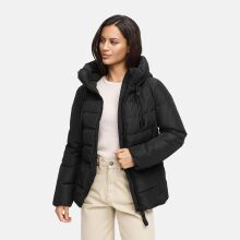 Marikoo Himee Damen Winter Herbst Steppjacke  Schwarz Größe L - Gr. 40