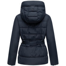 Marikoo Himee Damen Winter Herbst Steppjacke  Navy Größe L - Gr. 40